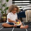 imageBaby Einstein Chase ampamp Tap Earl Crawling Baby Toy with Mirror and Music Ages 6 Months and UpColor Palette Light Up Toy