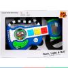 imageBaby Einstein Rock Light ampamp Roll Guitar Musical Toy Ages 3 Months 
