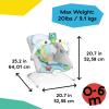 imageBaby Einstein Ocean Explorers Kick to It Opus Musical Infant to Toddler Rocker Baby Chair BabyActivated Music and Lights Ages 030 MonthsNeptune Bouncer