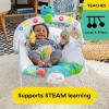 imageBaby Einstein Ocean Explorers Kick to It Opus Musical Infant to Toddler Rocker Baby Chair BabyActivated Music and Lights Ages 030 MonthsNeptune Bouncer