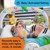 imageBaby Einstein Ocean Explorers Kick to It Opus Musical Infant to Toddler Rocker Baby Chair BabyActivated Music and Lights Ages 030 MonthsNeptune Bouncer