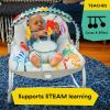 imageBaby Einstein Ocean Explorers Kick to It Opus Musical Infant to Toddler Rocker Baby Chair BabyActivated Music and Lights Ages 030 MonthsOpus Rocker