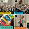 imageBaby Einstein Ocean Explorers Musical Compact Lightweight Baby Swing 6Speed MultiDirection Vibrations Music Sounds 09 Months  GreyKick to It