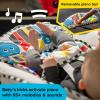 imageBaby Einstein Ocean Explorers Musical Compact Lightweight Baby Swing 6Speed MultiDirection Vibrations Music Sounds 09 Months  GreyKick to It