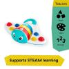 imageBaby Einstein Ocean Explorers Pop ampamp Explore Stingray Popper Toy Ages 6 Months and up