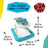 imageBaby Einstein Step ampamp Twirl Opus 4in1 Activity Walker Musical for Infants Ages 6 to 24 Months
