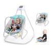 imageBaby Einstein Ocean Explorers Musical Compact Lightweight Baby Swing 6Speed MultiDirection Vibrations Music Sounds 09 Months  GreyKick to It