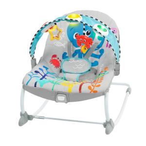 imageBaby Einstein Ocean Explorers Kick to It Opus Musical Infant to Toddler Rocker Baby Chair BabyActivated Music and Lights Ages 030 MonthsOpus Rocker