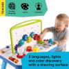 imageBaby Einstein Curiosity Table Activity Station Toddler Toy with Lights and Melodies Montessori ampamp STEAM Inspired Ages 1 2 3 4