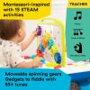 imageBaby Einstein Curiosity Table Activity Station Toddler Toy with Lights and Melodies Montessori ampamp STEAM Inspired Ages 1 2 3 4