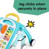 imageBaby Einstein Musical Mix N Roll 4in1 Push Walker Activity Center Toddler Table ampamp Floor Toy 100 Songs ampamp Phrases DJ Station with Piano