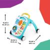 imageBaby Einstein Musical Mix N Roll 4in1 Push Walker Activity Center Toddler Table ampamp Floor Toy 100 Songs ampamp Phrases DJ Station with Piano
