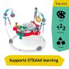 imageBaby Einstein Ocean Explorers Airplane Adventure 2in1 Interactive Activity Jumper with Lights Ages 6 months  Max weight 25 lbs UnisexAirplane Adventure