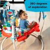 imageBaby Einstein Ocean Explorers Airplane Adventure 2in1 Interactive Activity Jumper with Lights Ages 6 months  Max weight 25 lbs UnisexAirplane Adventure