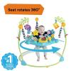 imageBaby Einstein Ocean Explorers Airplane Adventure 2in1 Interactive Activity Jumper with Lights Ages 6 months  Max weight 25 lbs UnisexCuriosity Cove