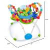 imageBaby Einstein Ocean Explorers Airplane Adventure 2in1 Interactive Activity Jumper with Lights Ages 6 months  Max weight 25 lbs UnisexNeighborhood Friends
