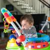 imageBaby Einstein Ocean Explorers Airplane Adventure 2in1 Interactive Activity Jumper with Lights Ages 6 months  Max weight 25 lbs UnisexNeighborhood Friends
