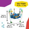 imageBaby Einstein Ocean Explorers Airplane Adventure 2in1 Interactive Activity Jumper with Lights Ages 6 months  Max weight 25 lbs UnisexNeptunes Ocean