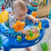 imageBaby Einstein Ocean Explorers Airplane Adventure 2in1 Interactive Activity Jumper with Lights Ages 6 months  Max weight 25 lbs UnisexNeptunes Ocean